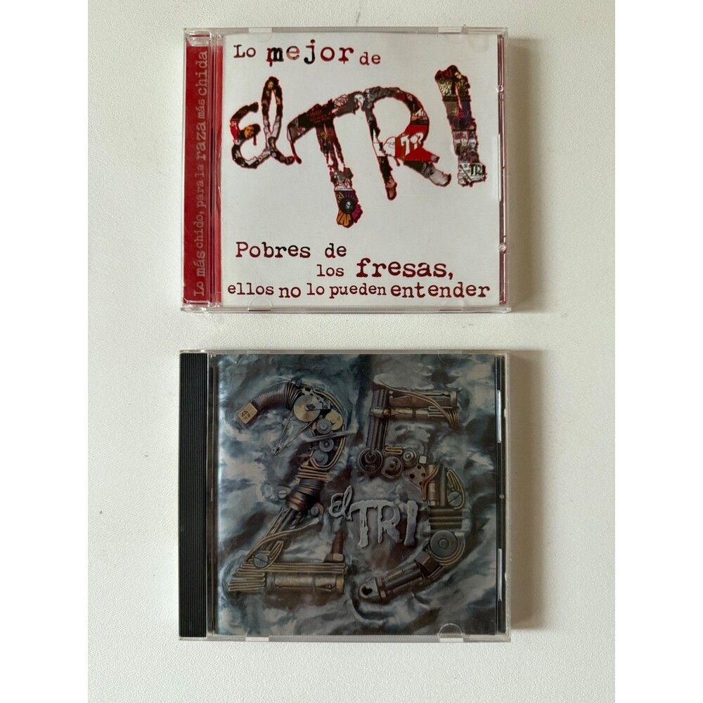 El Tri 25 Anos / Lo Mejor Del El Tri CD Lot Play Tested WEA Latina